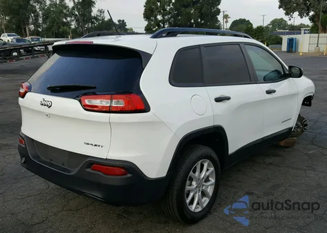 2017 Jeep Cherokee Sport из США, поврежденный, VIN 1C4PJLAB4HW559220